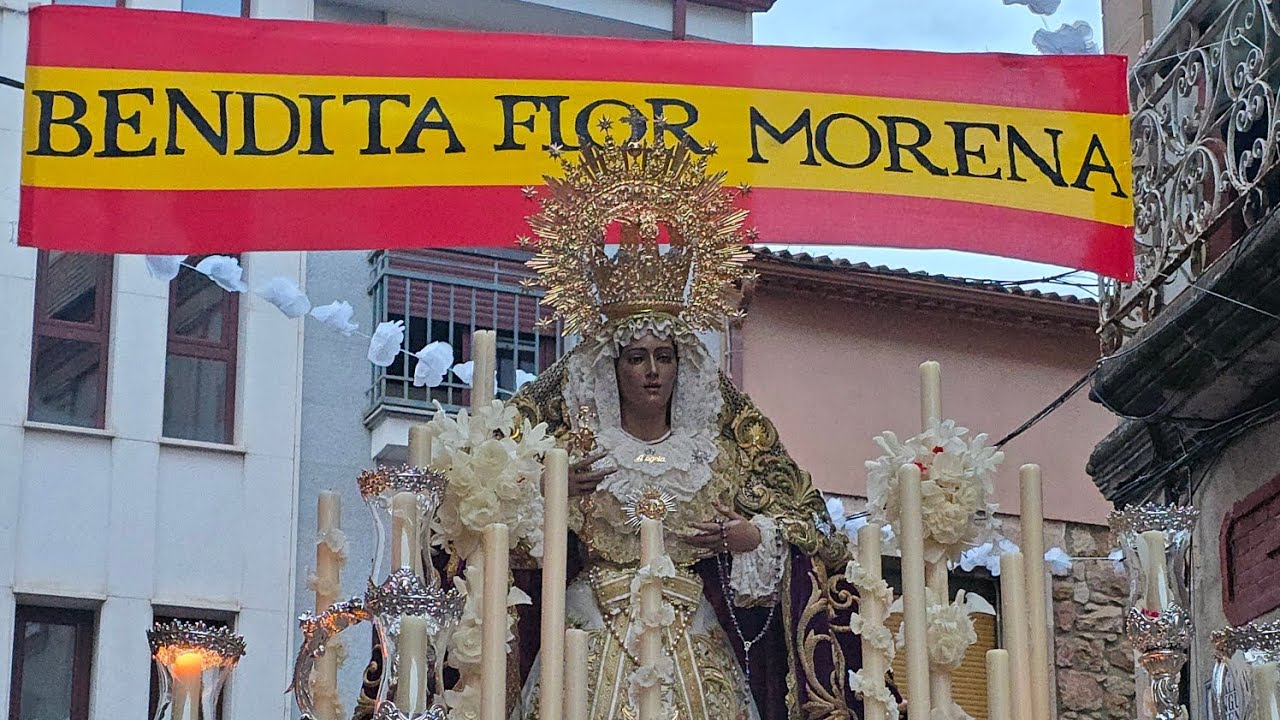 Procesión de Gloria María Stma. de la Alegría Linares 2025.