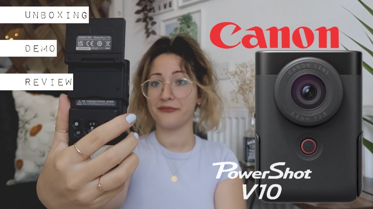 CANON POWERSHOT V10: Unboxing, Demo & Review... Is it gonna be my New Vlog Camera or Is it a Flop?