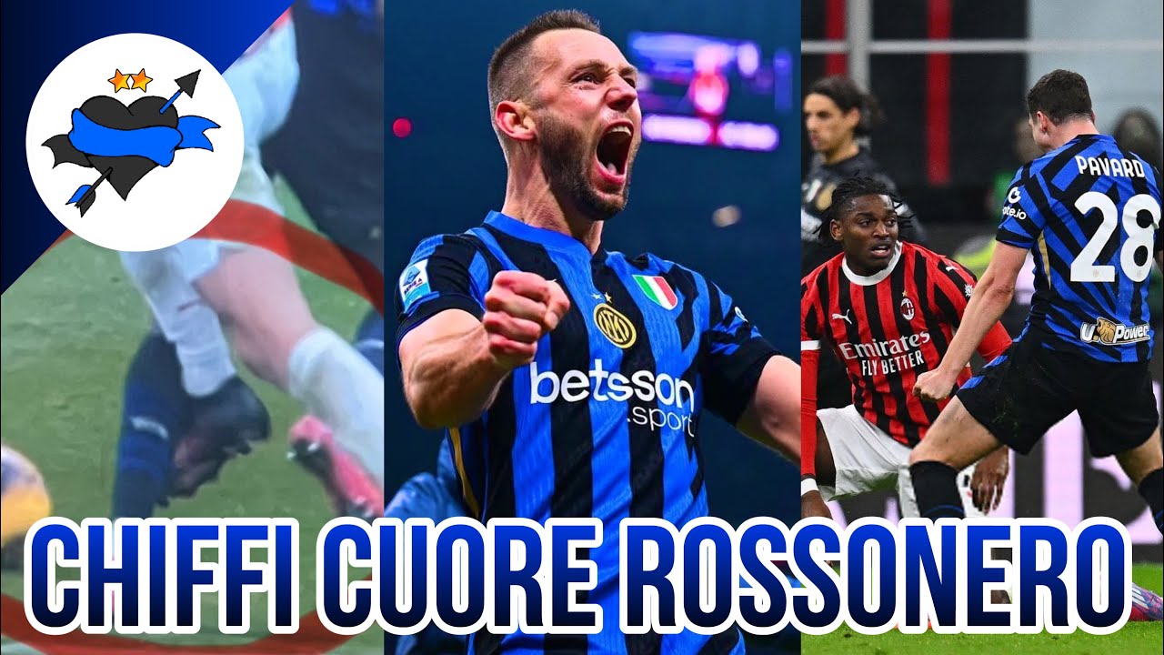 MILAN-INTER 1-1 DE VRIJ pareggia contro CHIFFI al 93’‼️2 RIGORI non DATI, 3 PALI e 3 GOL annullati‼️