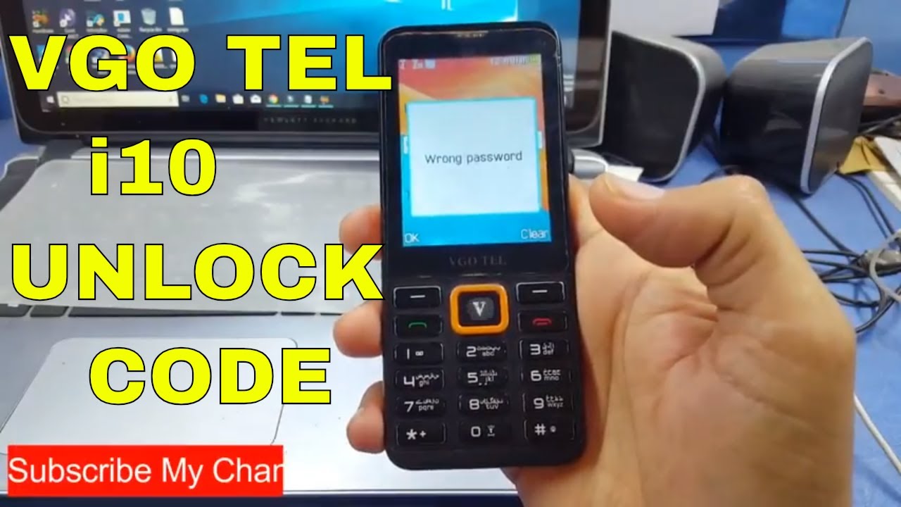 Vgo Tel i10 User Code Unlock || Read Code || Boot Key || 2018