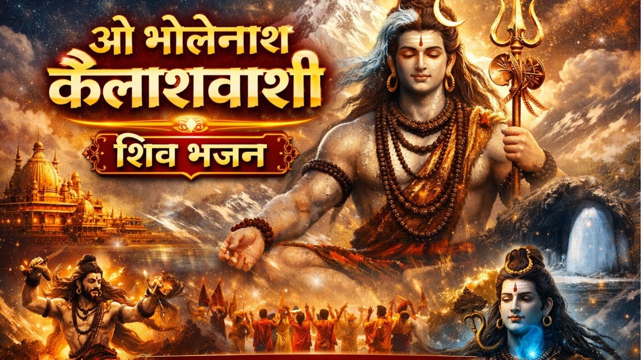 🙏ओ भोलेनाथ कैलाशवासी 🙏 | Powerful Shiv Bhajan | Bollywood Style | Mahadev Bhajan