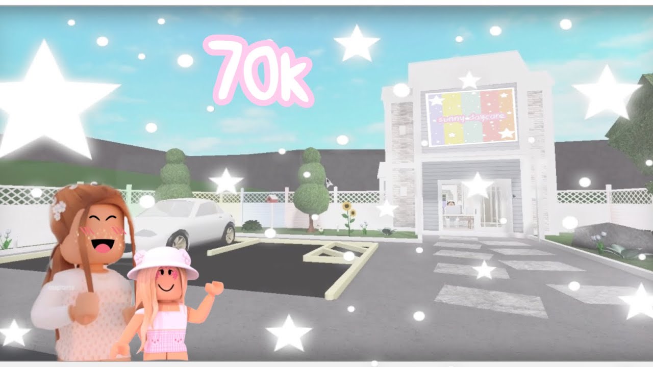 Daycare SpeedBuild | Roblox Bloxburg || iiRxsyRaee