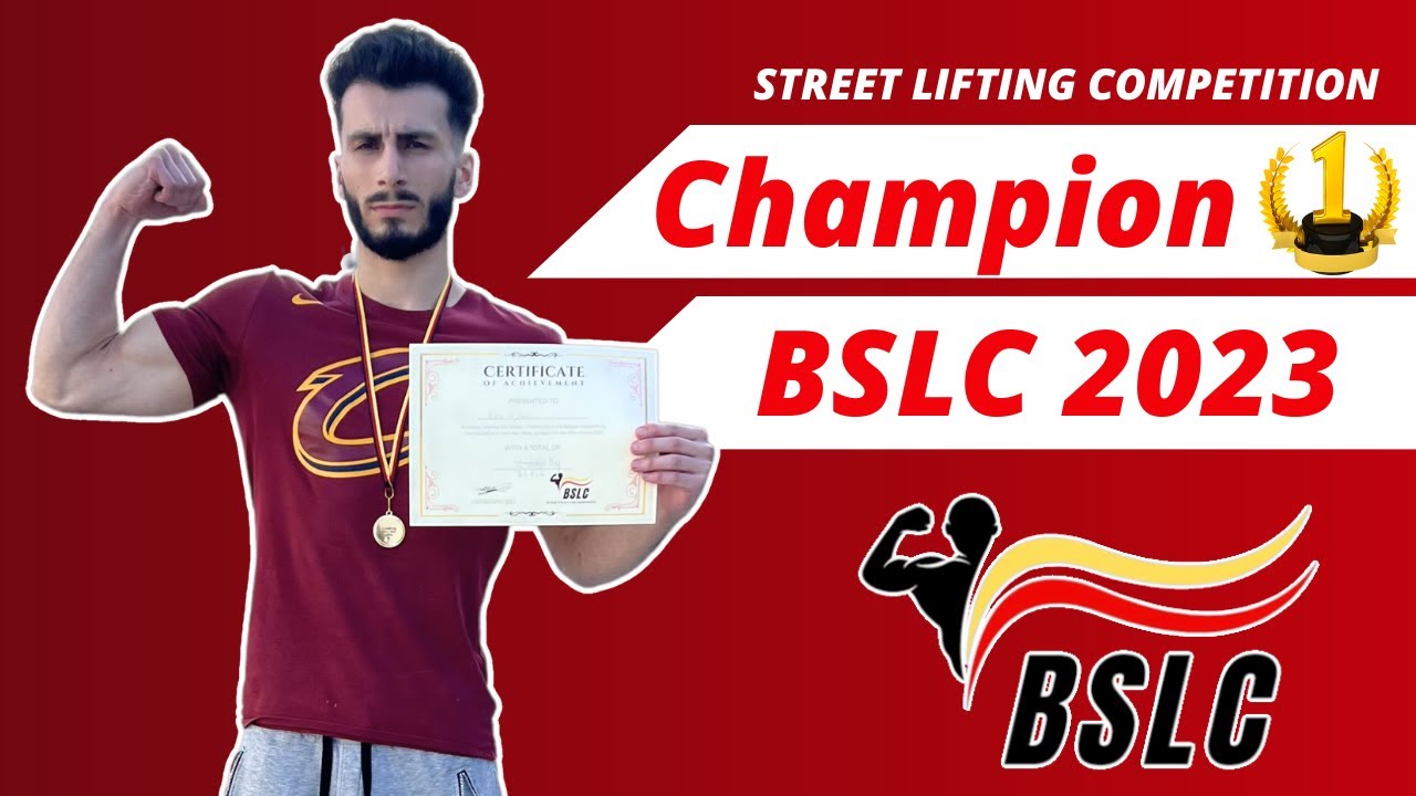 JE DEVIENS CHAMPION DE BELGIQUE 🇧🇪 Street Lifting