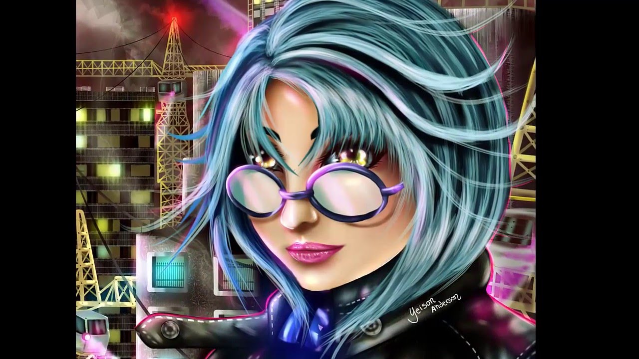 (speed painting) manga studio y  paint tool sai