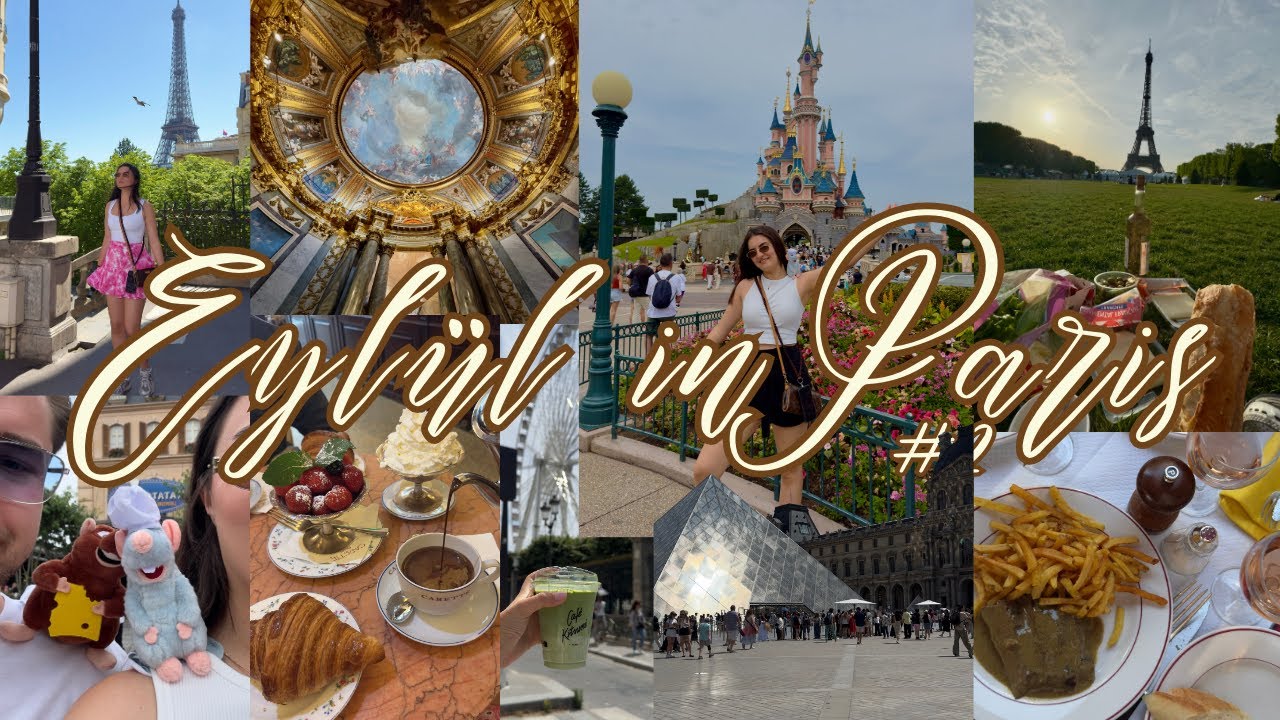 Paris'te Masal gibi 3 Gün l Disneyland, Eiffel'de Piknik ve Daha Fazlası🇫🇷❤️