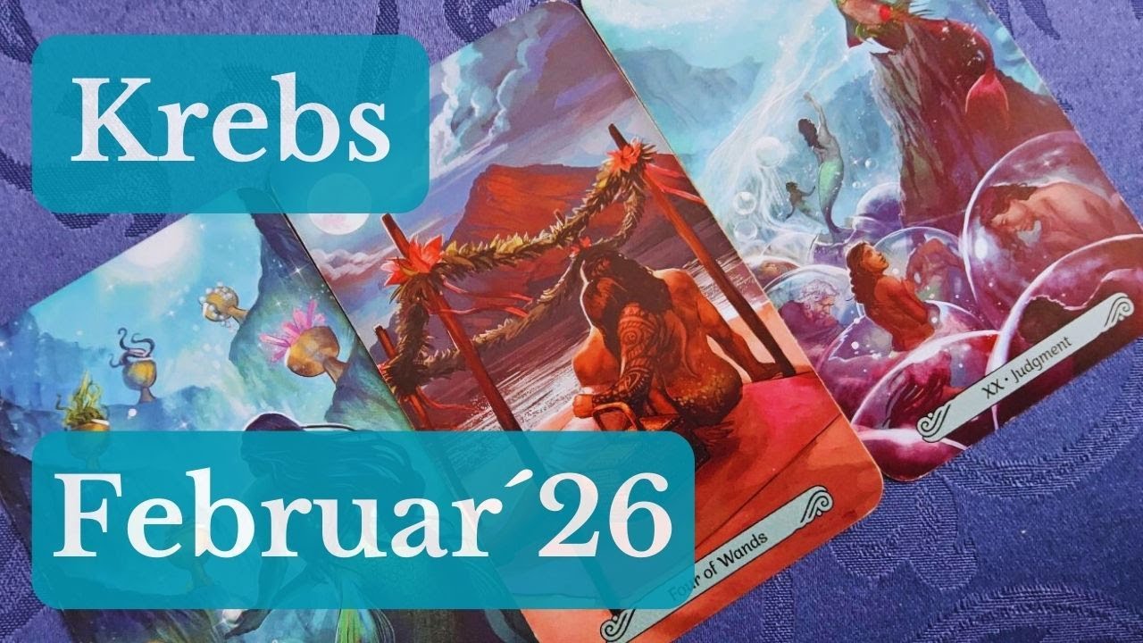 Jemand verehrt Dich heimlich 💖 Krebs ♋️ Februar 2026