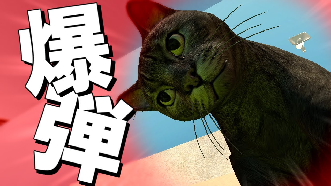 【GMOD】猫になっちゃった!?-爆弾ボール-やってみた