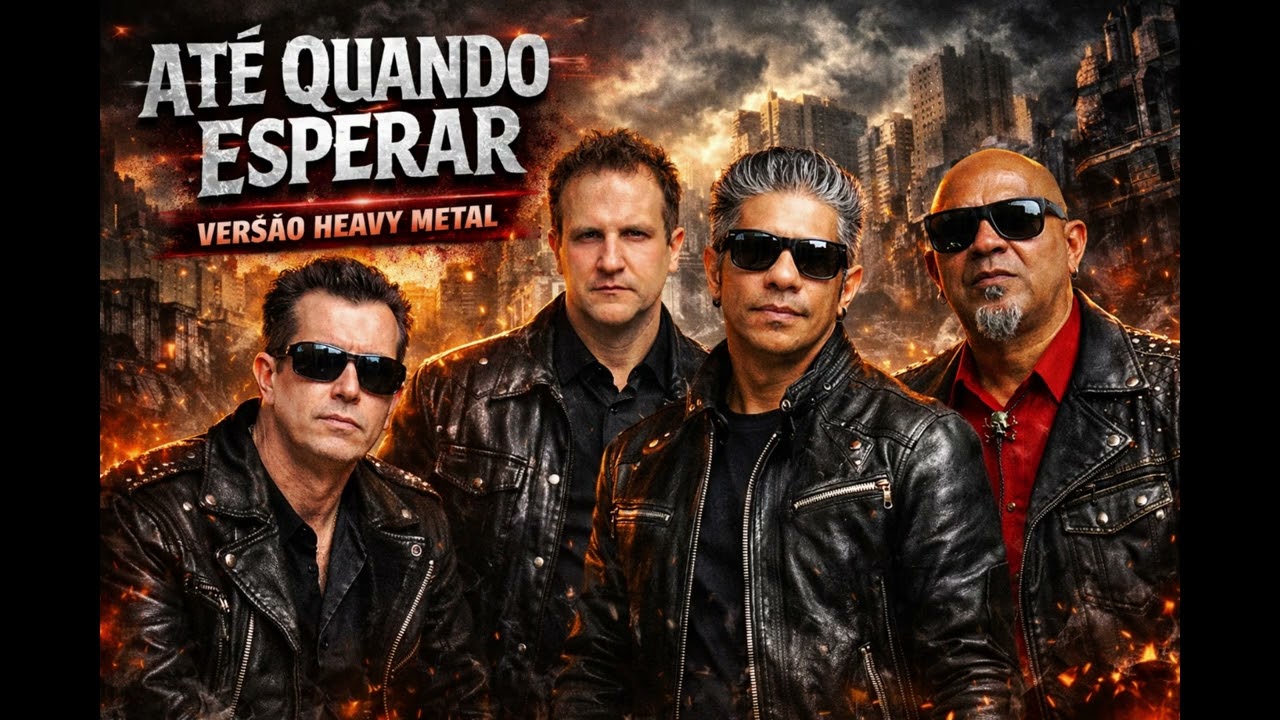 ATÉ QUANDO ESPERAR - PLEBE RUDE - VERSÃO HEAVY METAL