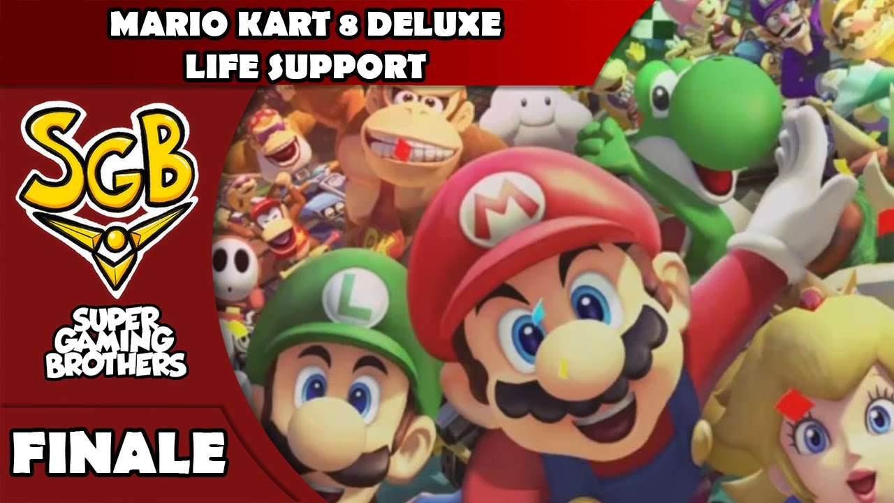 SGB Play: Mario Kart 8 Deluxe Life Support - Part 12 | For All the Marbles!