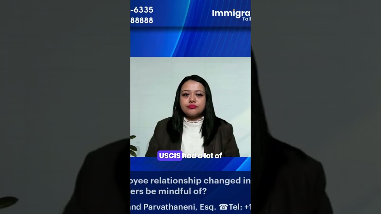 Navigating USCIS Scrutiny on Employer-Employee Relationships: Key Tips for H1B Holders #immigration