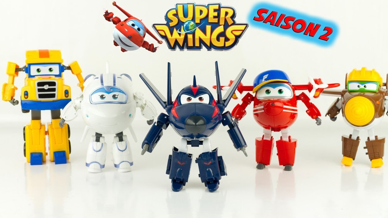 Super Wings Flèche Chace Saison 2 Complète Nouveaux Personnages Jouets Review 출동슈퍼윙스 신제품 장난감 - 비행기