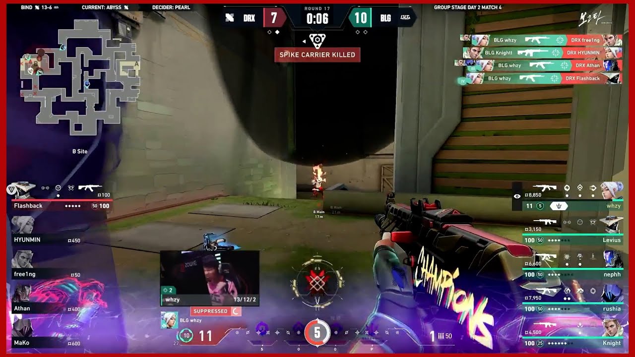 BLG Whzy Quick 4K Against DRX | SOOP Valorant League 2024