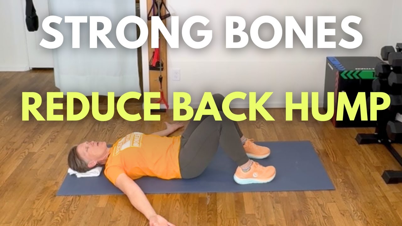 Posture Perfection: Simple Exercises to Reduce Back Hump // #posture #osteoporosis #backpain