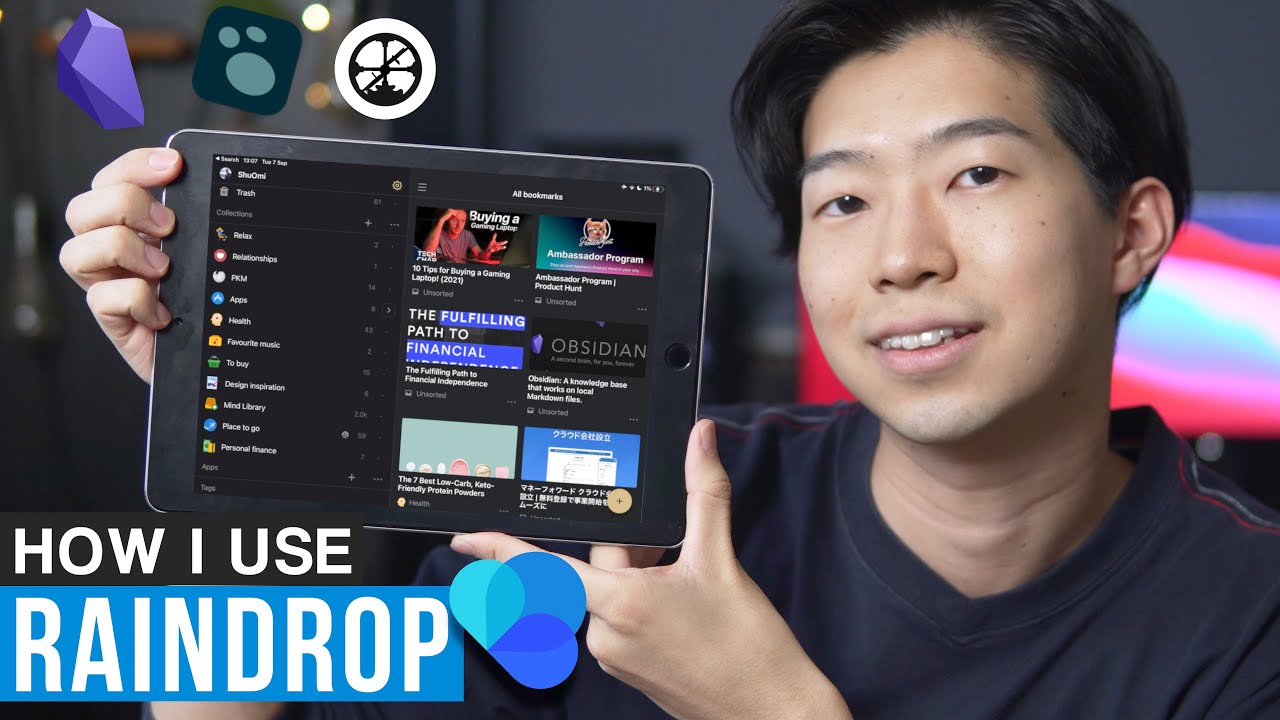 Raindrop + Obsidian/Logseq/Roam = 🔥🔥🔥 | How I Use Raindrop with my note-taking app