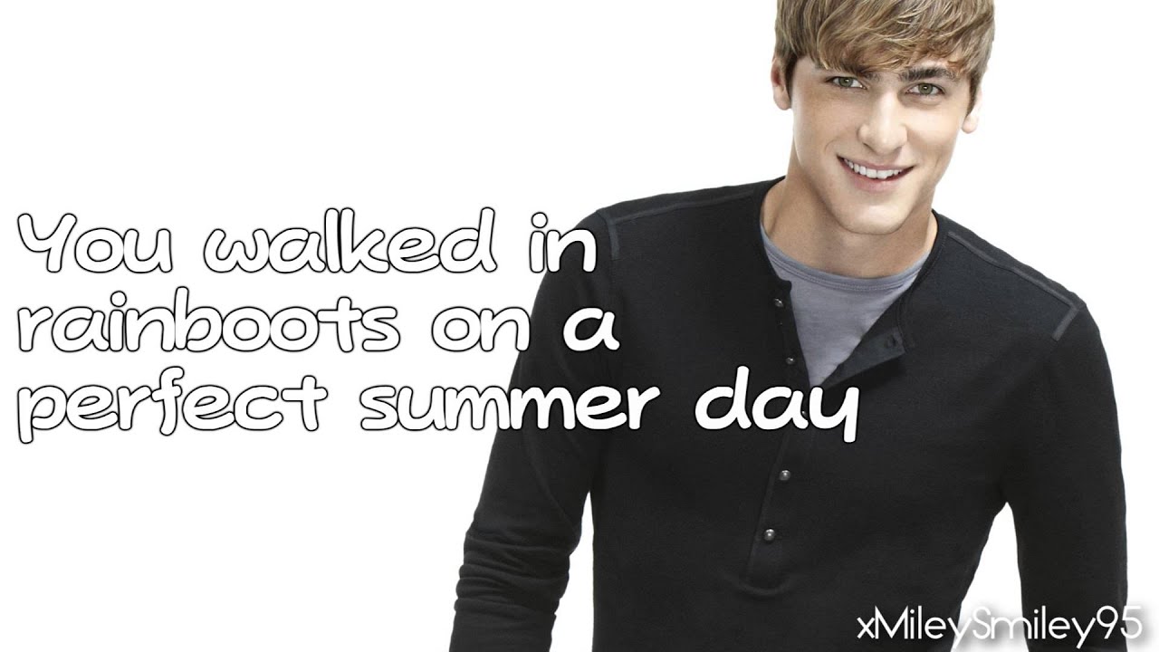 Kendall Schmidt - Cover Girl (with lyrics)