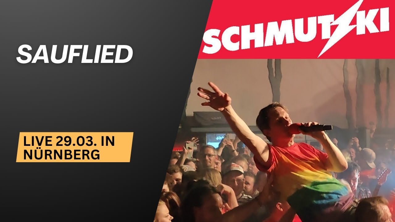 Schmutzki - Sauflied (Live 29.03.25 @ Hirsch, N&uuml;rnberg)