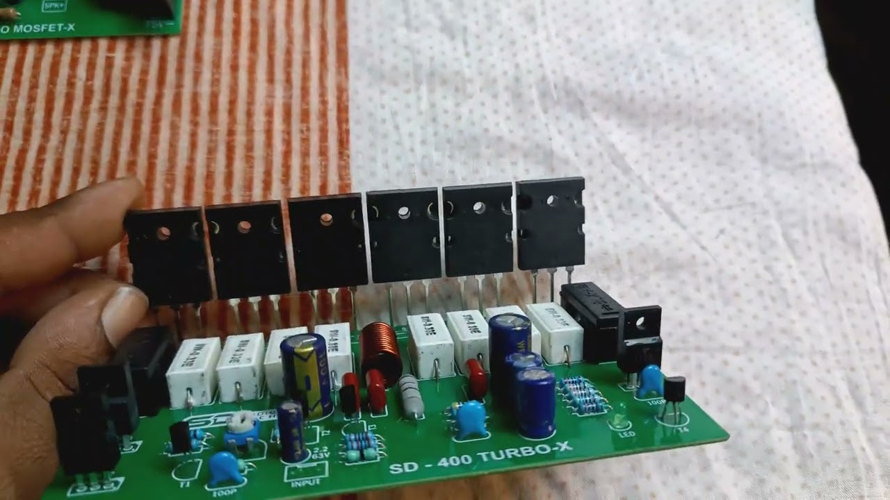 SD AUDIO TECH TVM  2023 New model amplifier board