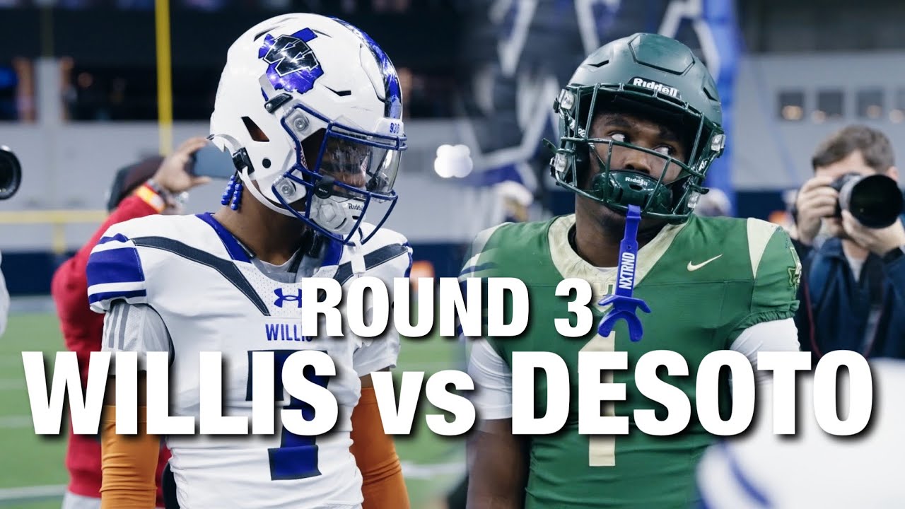 TXHSFB: ROUND 3 #9 DESOTO vs #10 WILLIS || MUST SEE👀 || #viralvideo