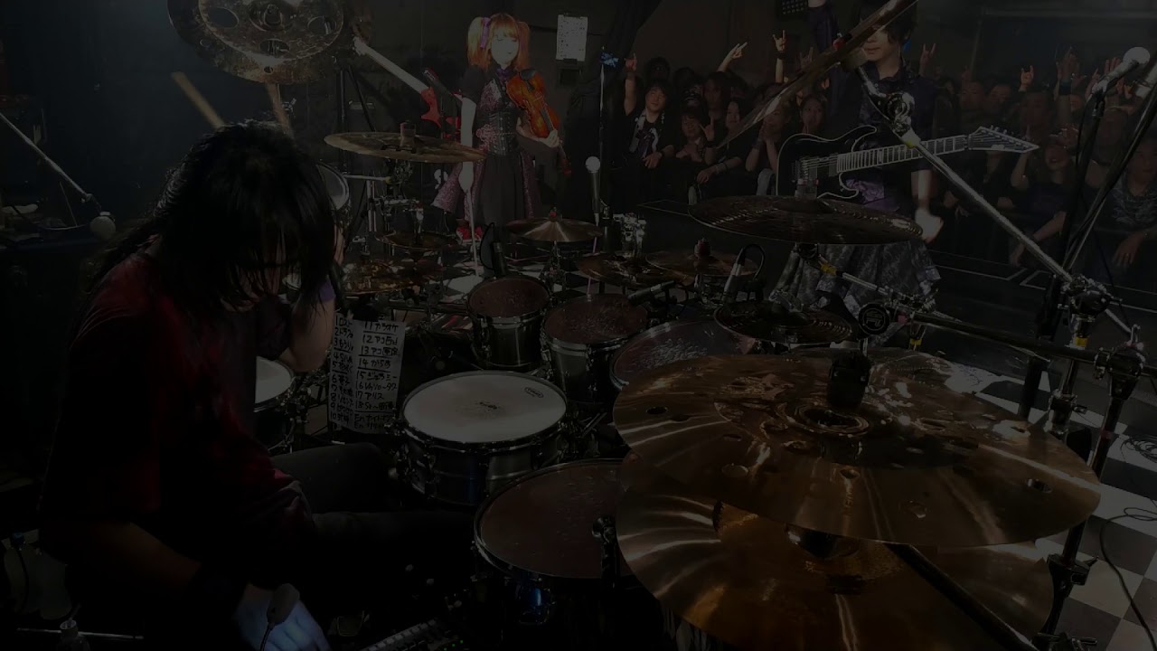 Unlucky Morpheus - 「Bass & Drum Session」「ピロピロリングナイト●３●」（Drum cam）2019年8月4日 心斎橋soma