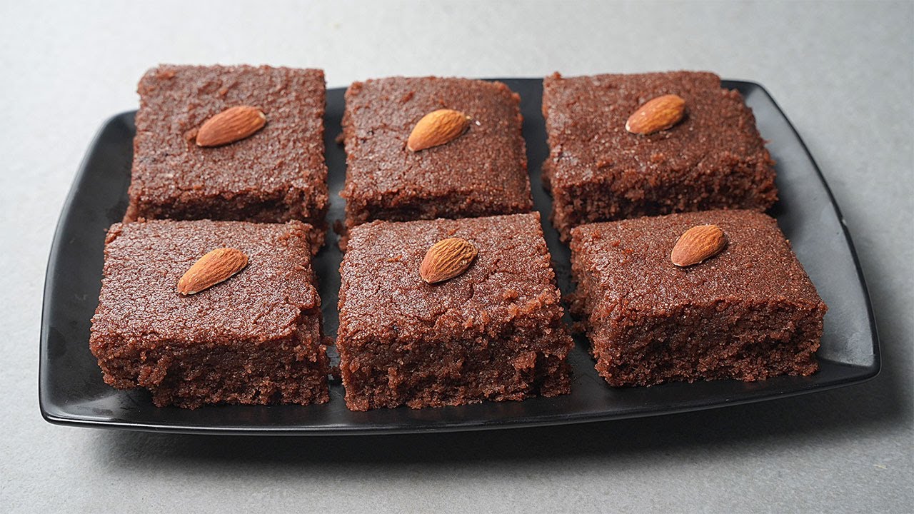 Chocolate Basbusha Recipe | Eggless & Without Oven | Yummy