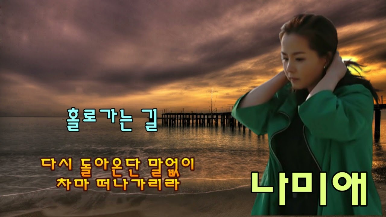 나미애 - 홀로 가는 길(남화용)