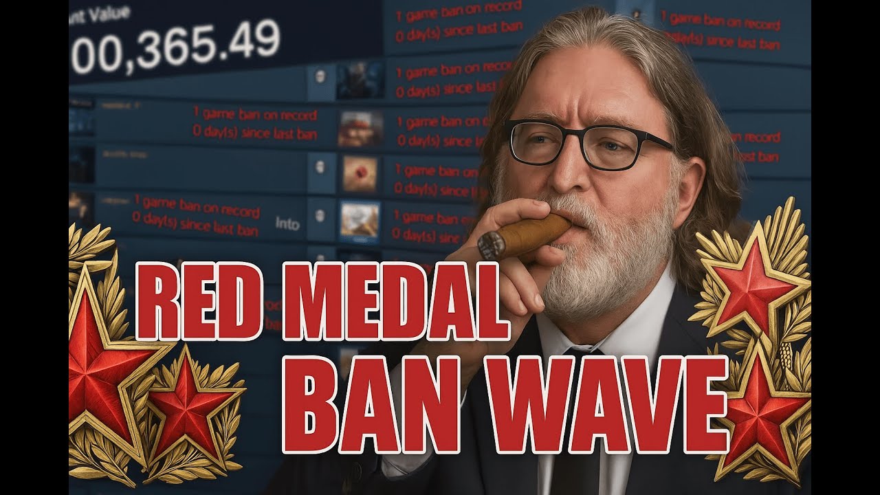CS2/CSGO Ban Wave 2023 | RED MEDAL BOOSTERS BANNED!