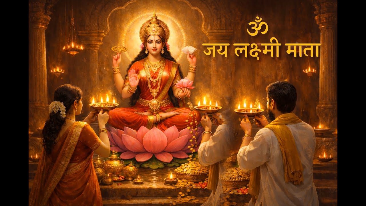 ॐ जय लक्ष्मी माता | Om Jai Lakshmi Mata Aarti | Peaceful Bhakti | Diwali Special #aarti #maalaxmi