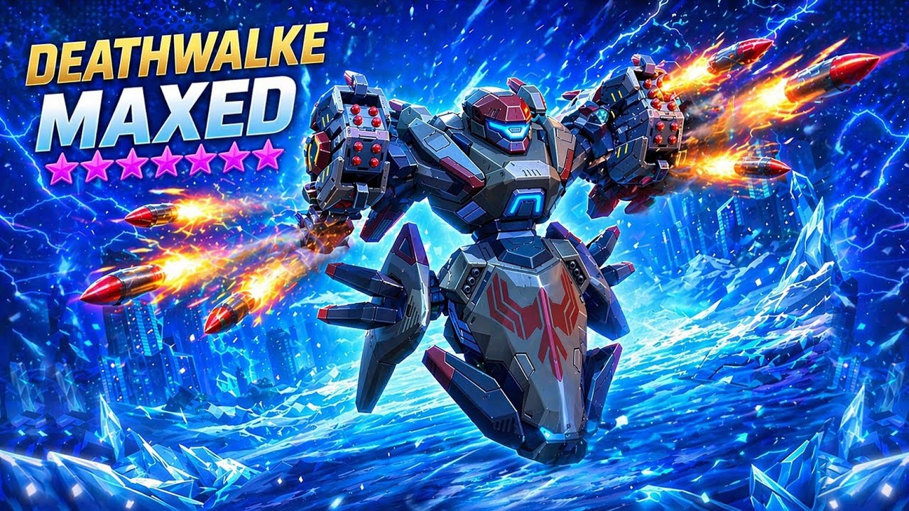 I Maxed my DEATHWALKER 🥳 | MECH Arena
