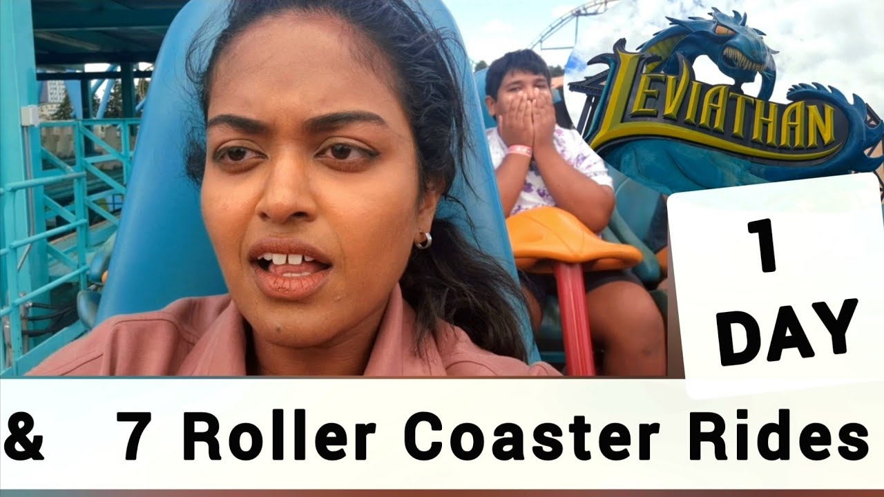Canada's Wonderland Roller Coaster Ride - Single Rider and illumi Mississauga