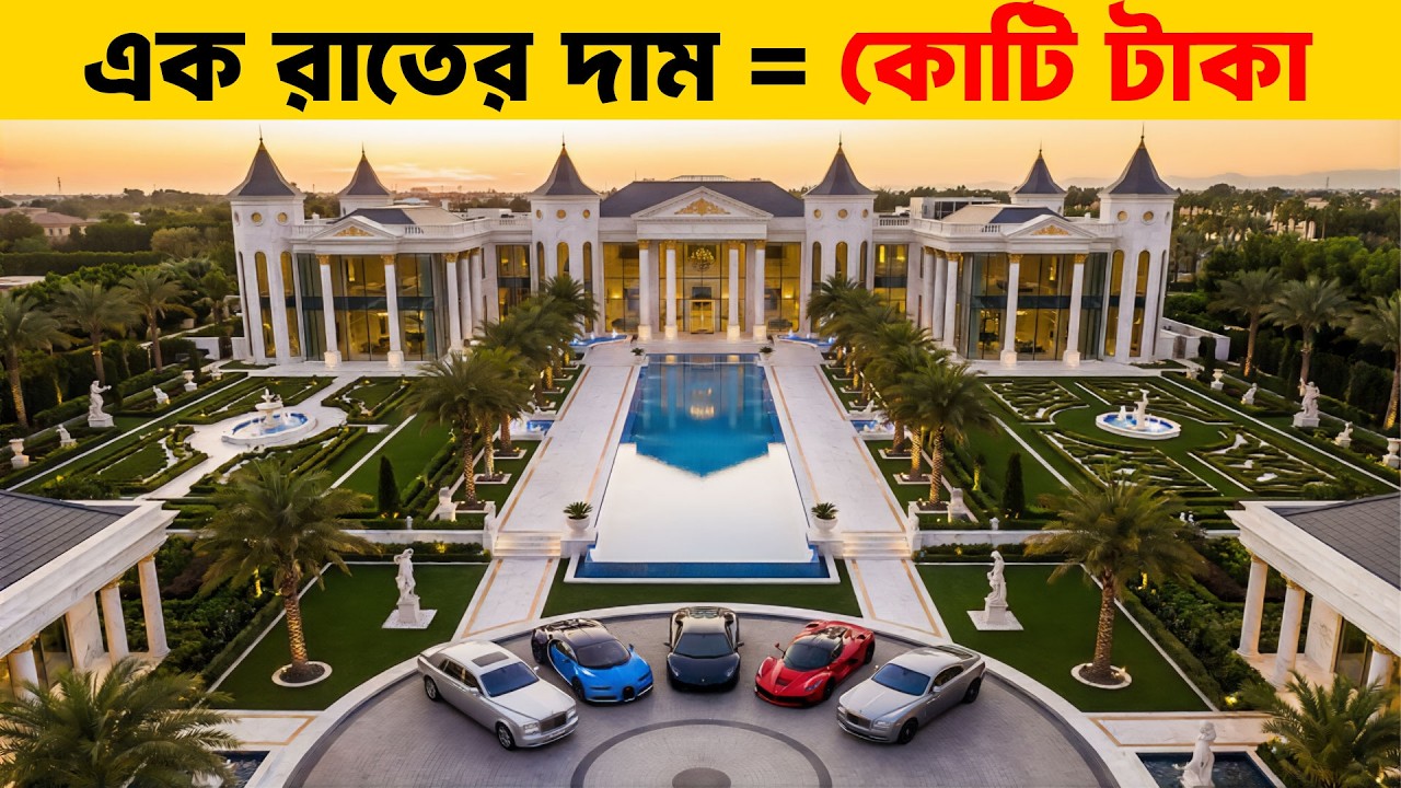 টাকার পাহাড় দিয়ে বানানো বিশ্বের সেরা ৫টি বাড়ি! শেষটি আপনার মাথা ঘুরিয়ে দেবে।