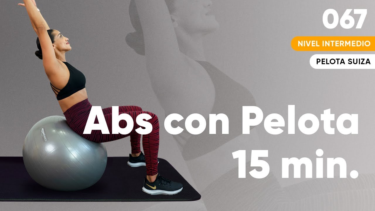 ¡Abs de acero con pelota de pilates! 🔥| Rutina de 15 minutos para un vientre fuerte