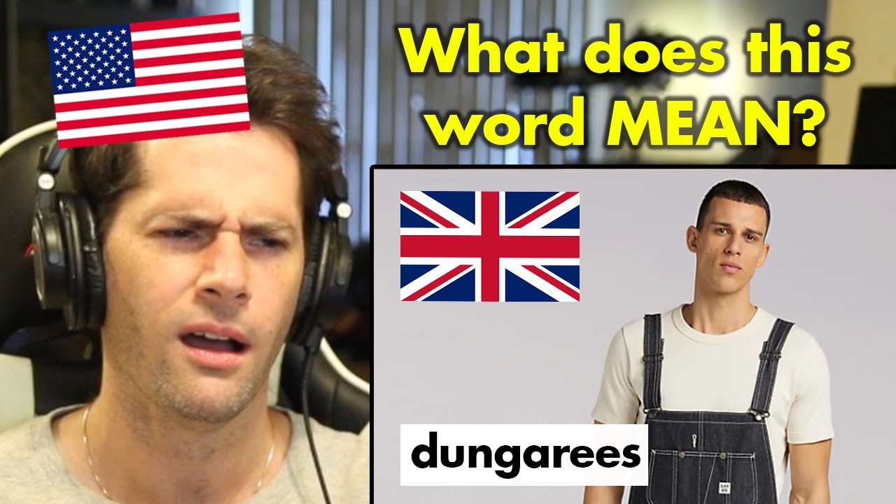 American Reacts to British Words for Clothing