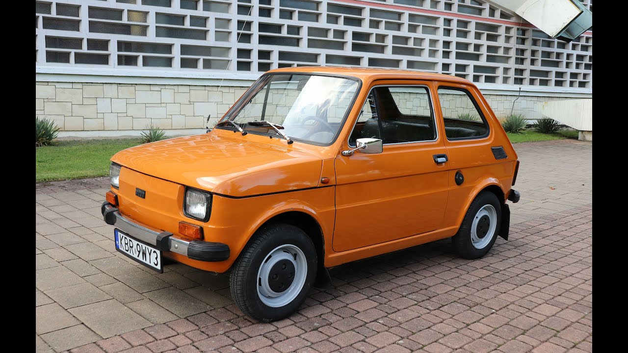Fiat 126p ST 1983 - Prezentacja, odpalanie, jazda. SZAFRAN Inwestycje