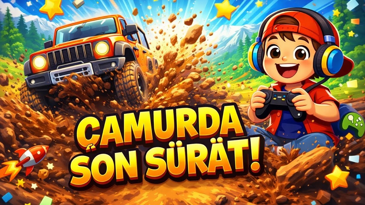 ÇAMURA BATTIK SONRA YINE ÇIKTIK 🤣🤣🤣
