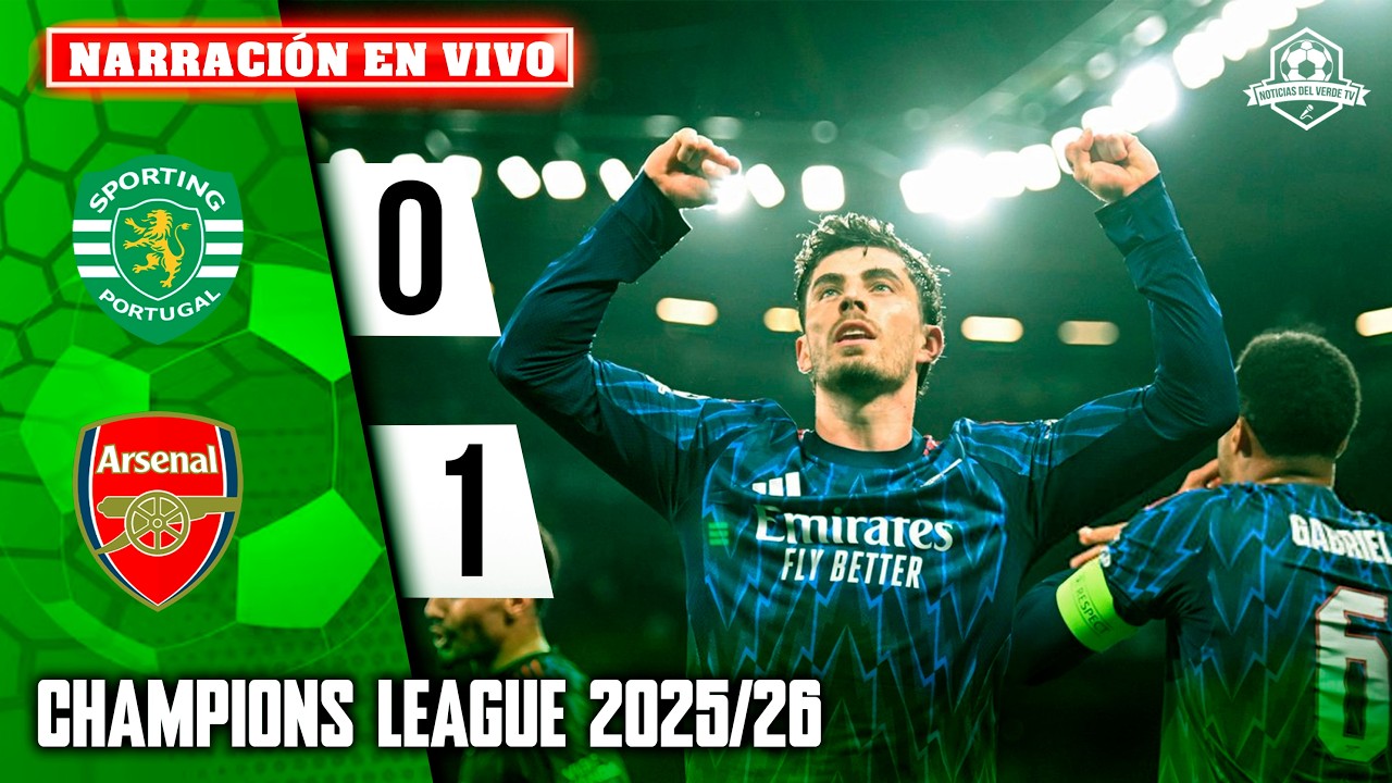✅ SPORTING VS ARSENAL NARRACI&Oacute;N EN VIVO / PARTIDO SIMULADO PES 2026 | NOTICIAS DEL VERDE TV