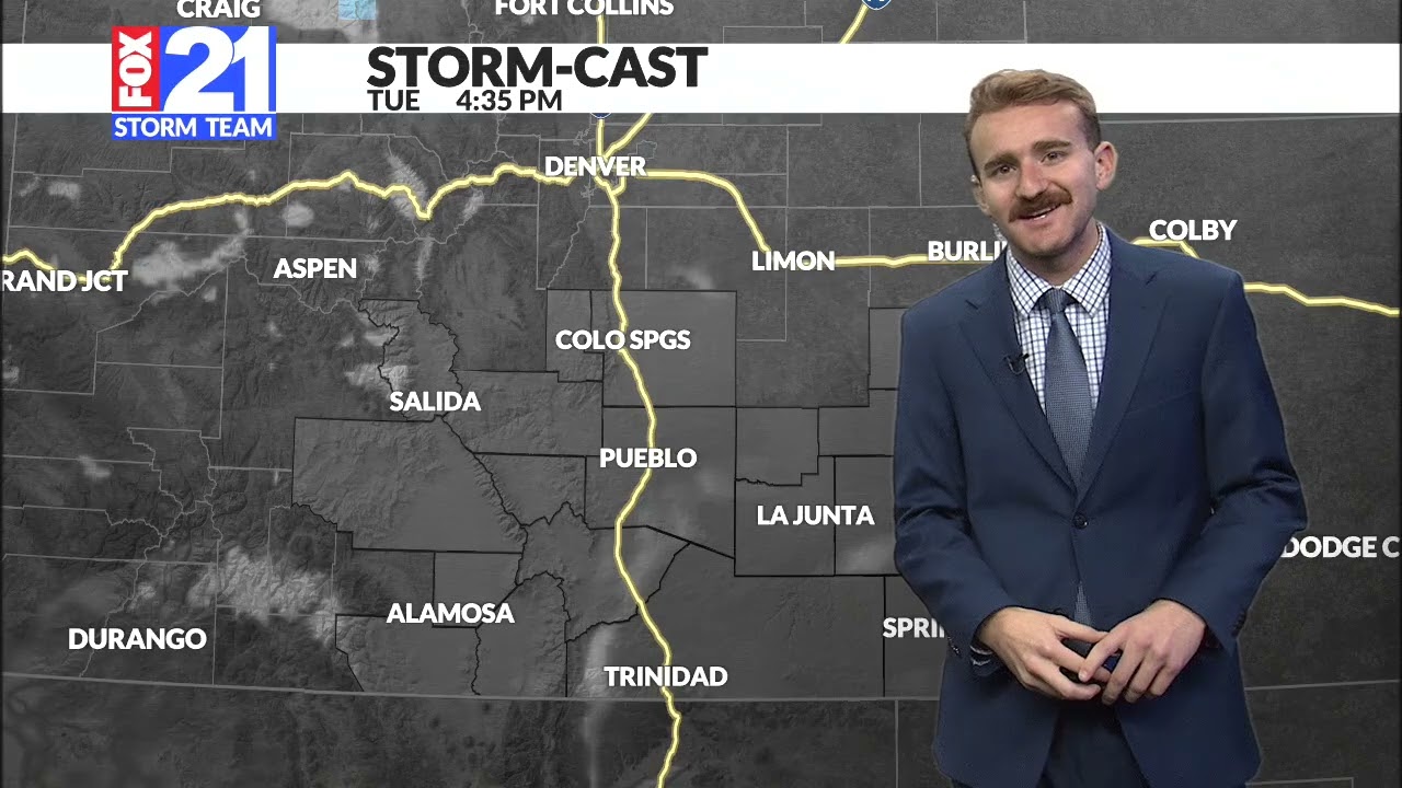 Breezy and Warm with Snow Chances Thursday