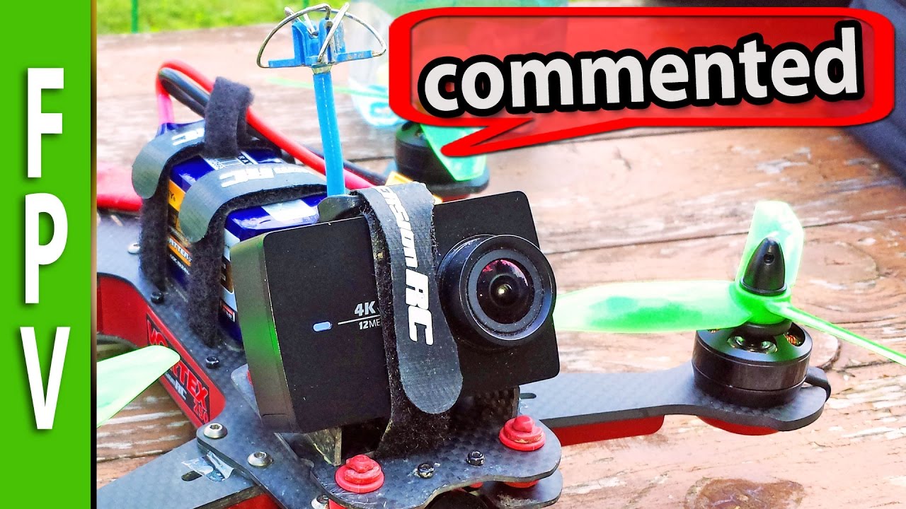 FPV Guests and DIVE FAIL, commented Miniquad chasing