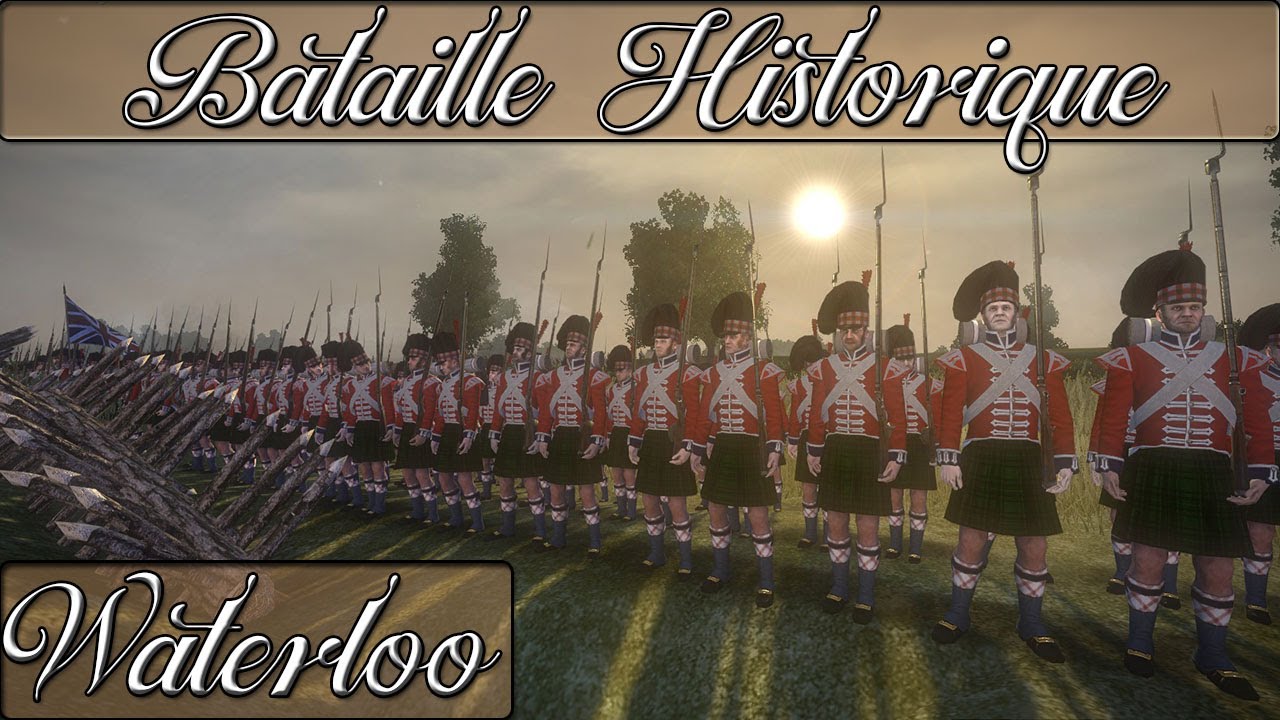 [Tr&egrave;s Difficile] Napoleon : Total War : Bataille historique de Waterloo