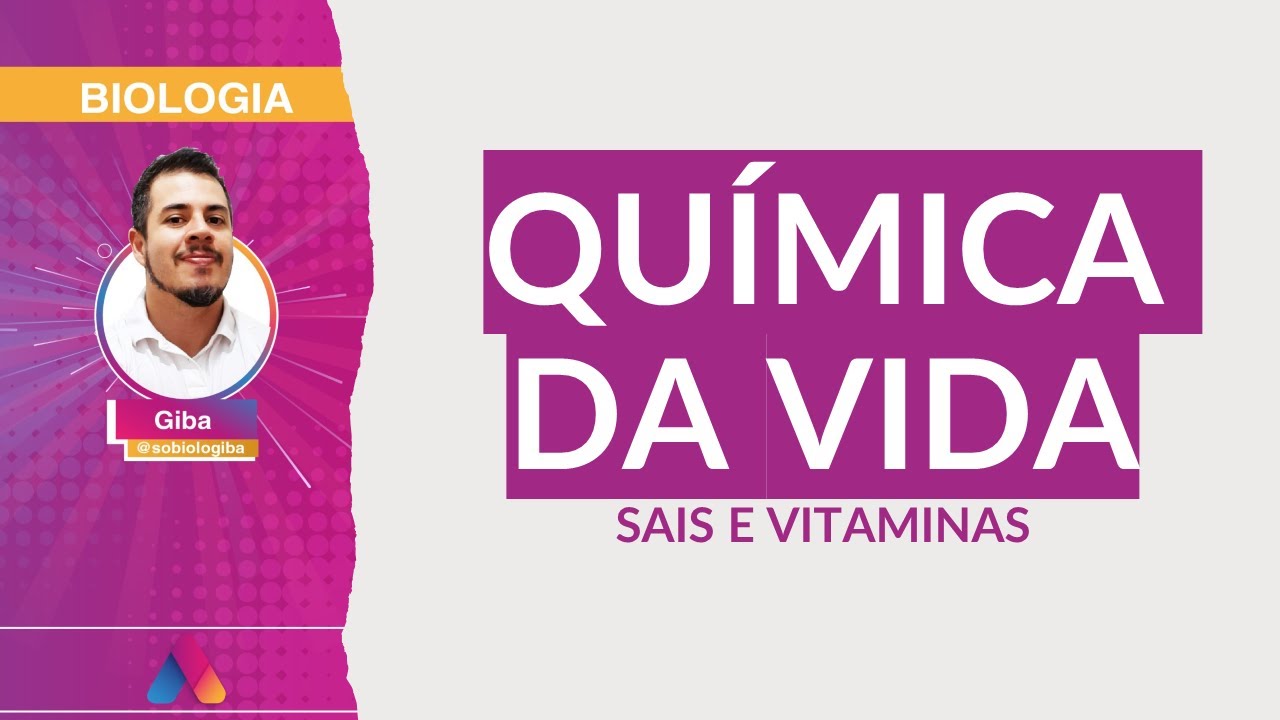 REVISÃO VESTIBULAR UFRGS 2021 | BIOLOGIA 01: QUÍMICA DA VIDA | Curso Alternativa A