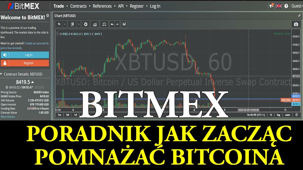 Bitmex Poradnik - Jak zacząć Pomnażać Bitcoina