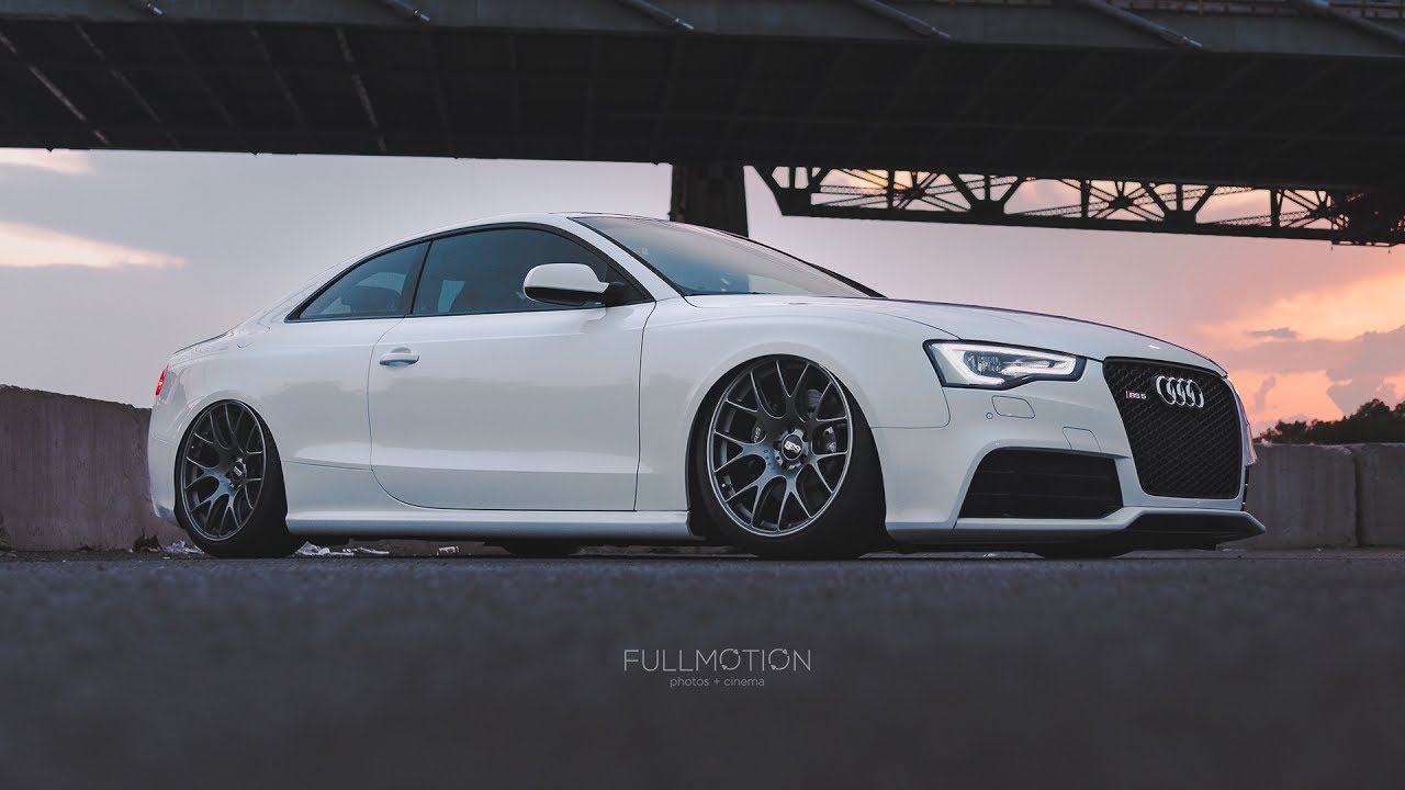 BAGGED AUDI RS5-KOSCIUSZKO BRIDGE | BBS | AIRLIFT | CAPRISTO (4K