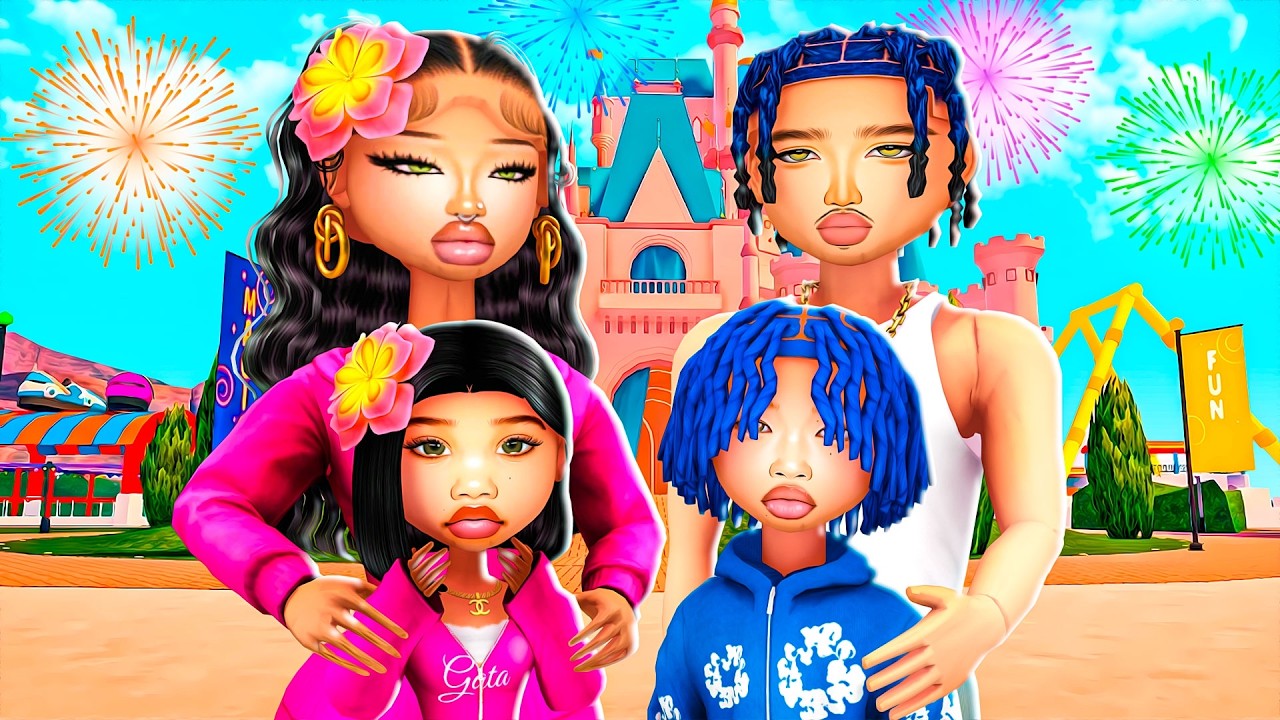 My REALISTIC FAMILY Goes To DISNEYLAND In Dubai Rp ⭐️ LifeTogether 🏠 RP