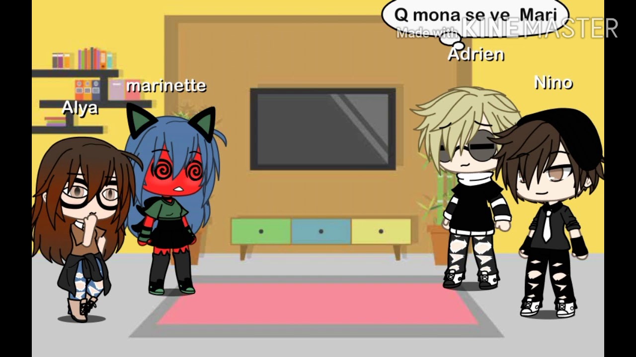 Los personajes de ladybug reaccionan a sus tick tocks #1