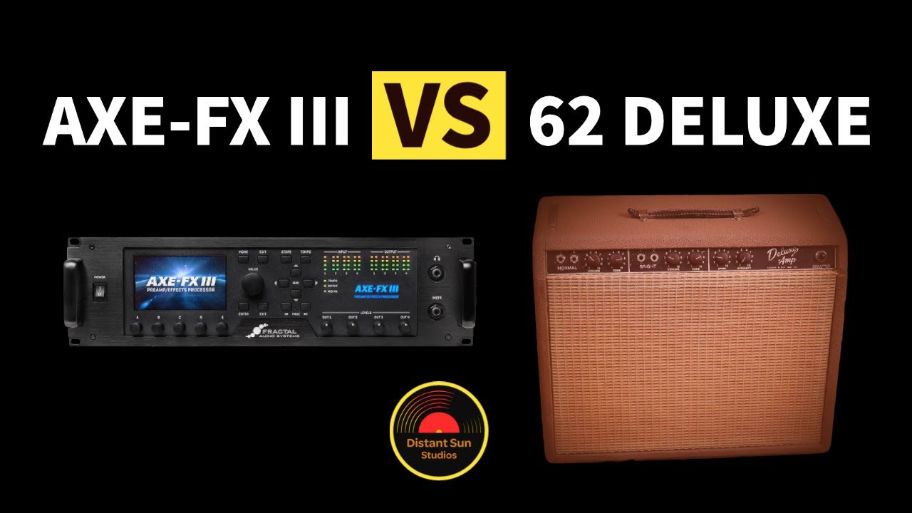Можете ли вы сказать, это винтажный Fender Deluxe 1962 года или Axe-FX III?