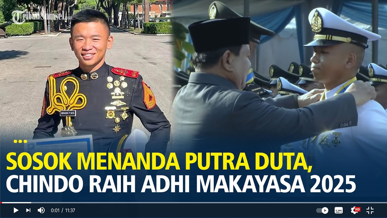 Sosok Menanda Putra Duta, Chindo Pertama Peraih Adhi Makayasa Akademi Angkatan Laut 2025