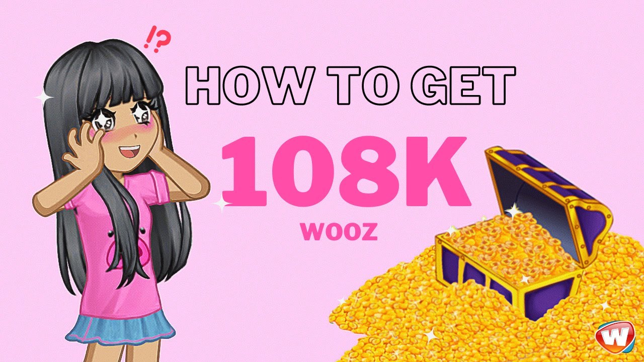 EARN 108K WOOZ WHILE YOU CAN AND GET RICH - WOOZWORLD TUTORIAL