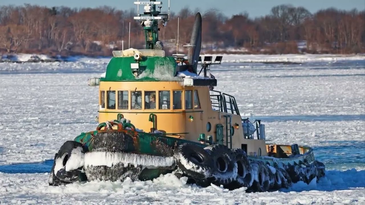 Hingham Ice Patrol aboard the Claire Anne