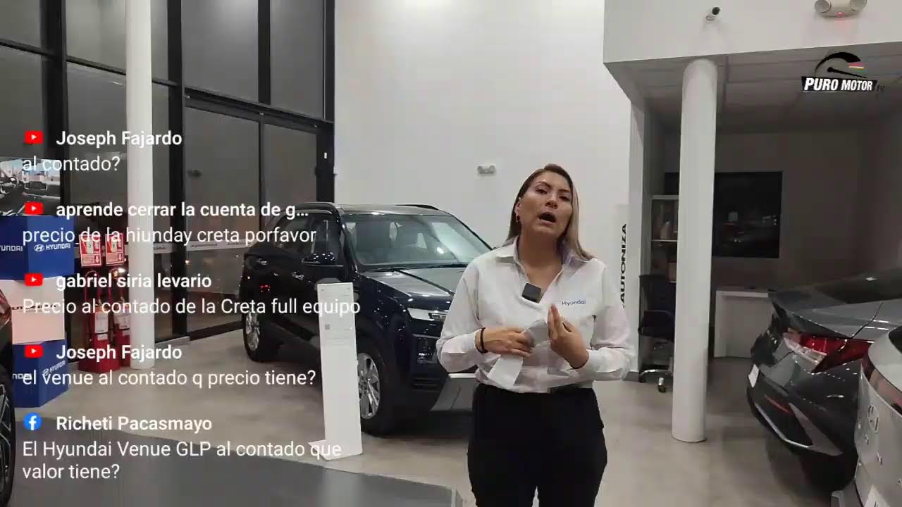 Hyundai Autoniza muestra sus vehículos y  precios modelos Tucson Venue, Creta Grand -  933 475 220