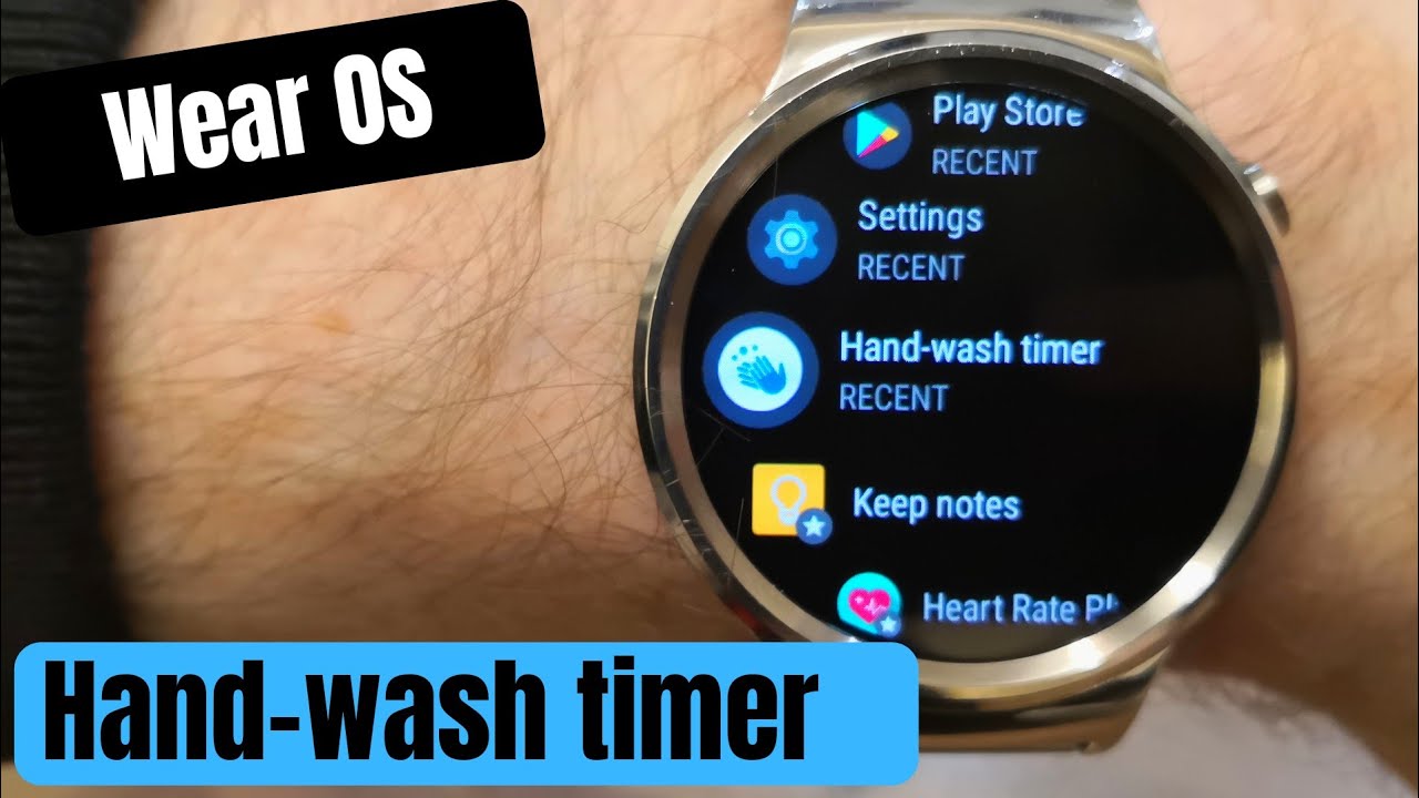 Wear OS Hand-Wash timer app crashing