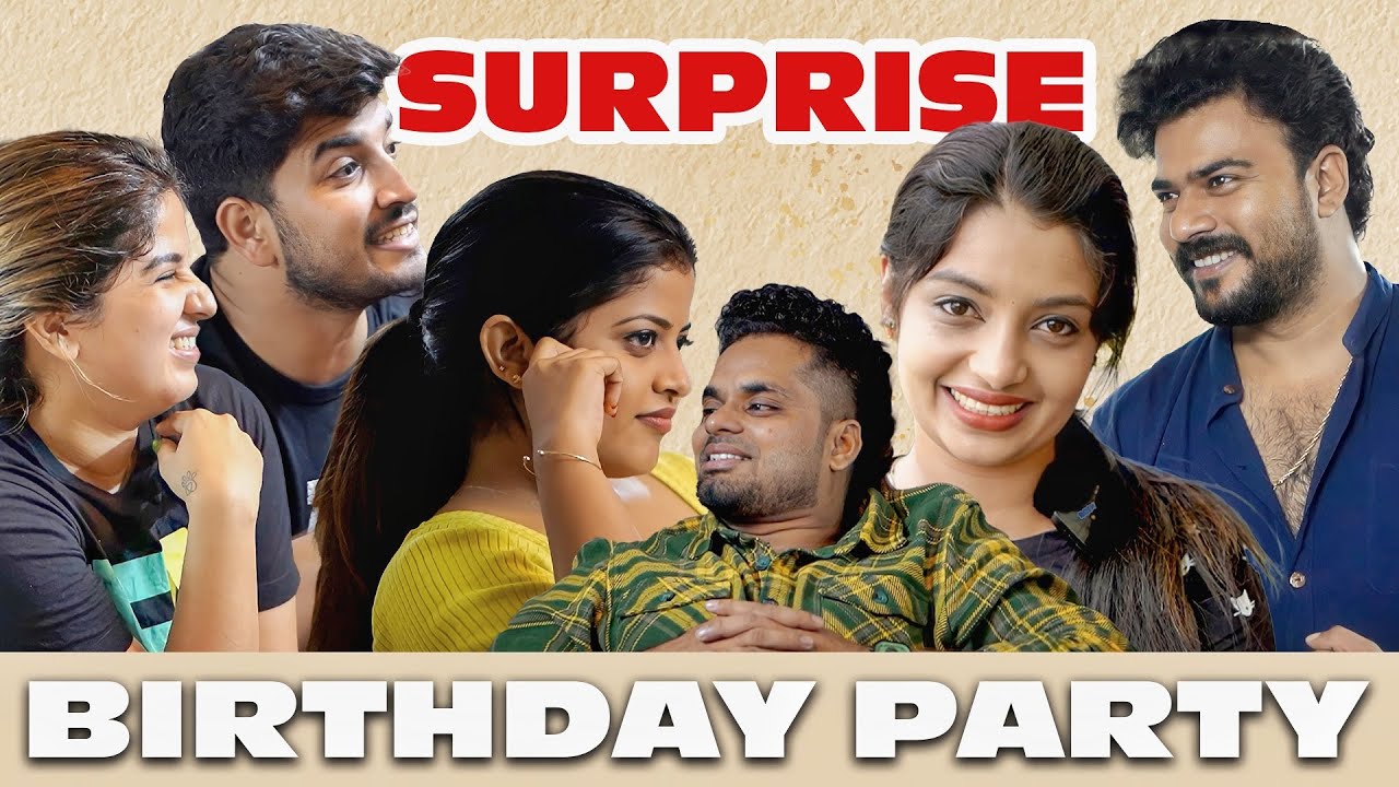 Fun Birthday Surprise | I'm 32 gooys ,I'm old  : Jeeva, Lijo, Kukku, Aparna, chippy, deepa